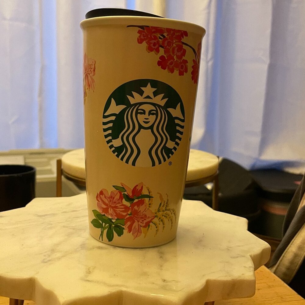 Starbucks/Ban Do. Ceramic Travel Mug